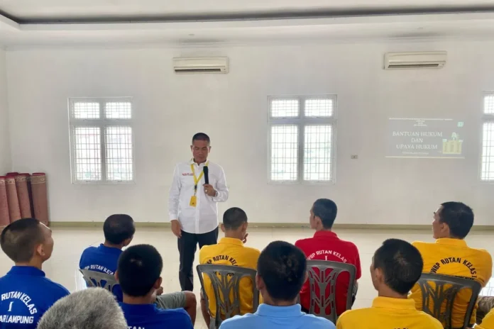 LBH Berikan Bantuan Hukum pada Rumah Tahanan Negara I Bandar Lampung