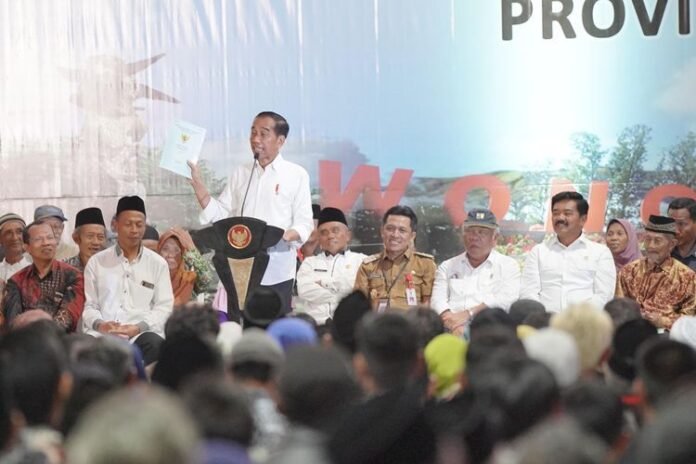 Presiden Jokowi Himbau Soroti Meningkatnya Jumlah Sengketa dan Konflik Agraria