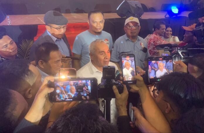 Undang dan Hibur Masyarakat Benua Etam, Isran Noor Dukung Capres Pro IKN